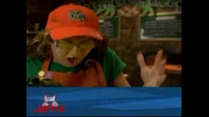 Power Rangers Jungle Fury - Casey fixes a chair 