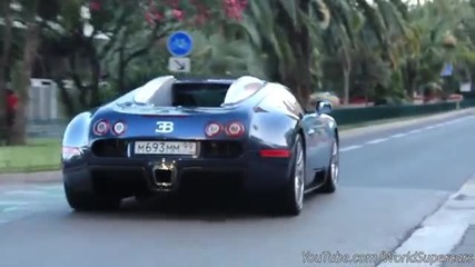 Рускиня с Bugatti Veyron в Монако