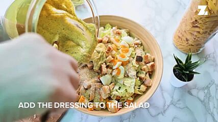 Summer-Inspired Pasta Salads: Chicken Caesar