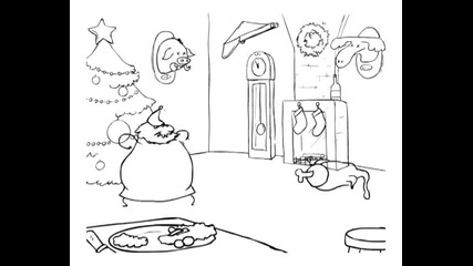 Santa Claus vs Christmas Turkey 