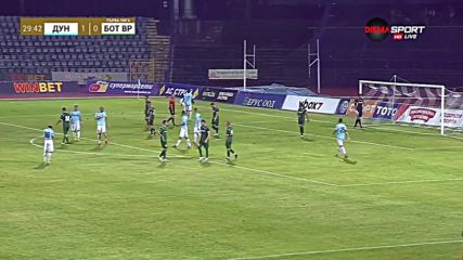 Дунав - Ботев Враца 2:0 /първо полувреме/