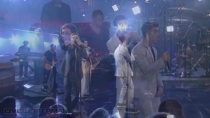 Joe Jonas - Just In Love на живо в шоуто на David Letterman