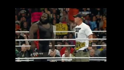 Wwe Raw 8.4.2013 John Cena Mark Henry And Booker T Segment