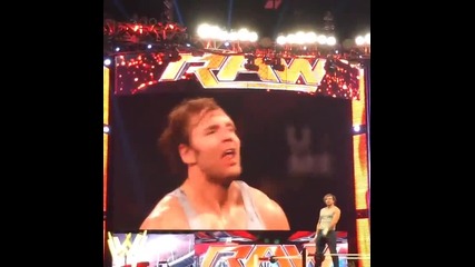 Dean Ambrose crazy live