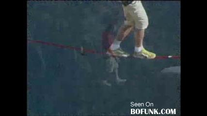 Extreme Tightrope Walking
