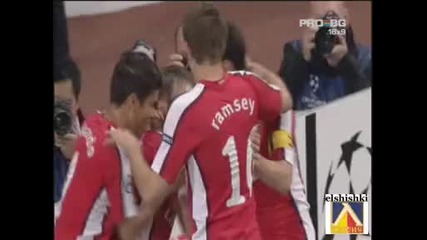 Арсенал - Олимпиакос 2:0 Шампионска Лига!!! (29.09.09)