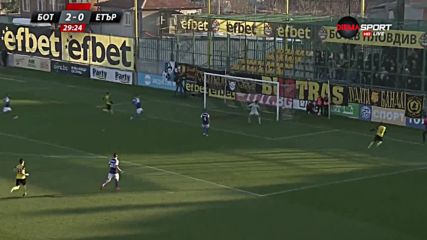 Ботев Пд - Етър 2:0 /първо полувреме/
