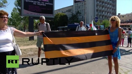 Bulgaria: Ataka activists protest the opening on NATO centre in Sofia