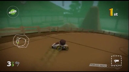 Littlebigplanet Karting gameplay demo
