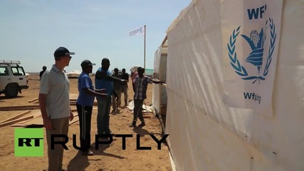 Djibouti: Yemeni refugees arrive at WFP emergency camp in Obock