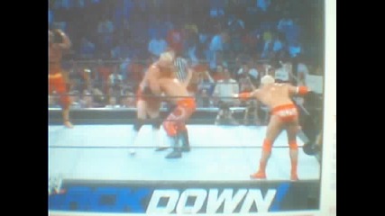 Wwe - Edge And Hulk Holgan Vs Billy And Chuck 2