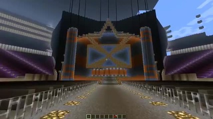 Wwe Summerslam arena tour through Minecraft #8