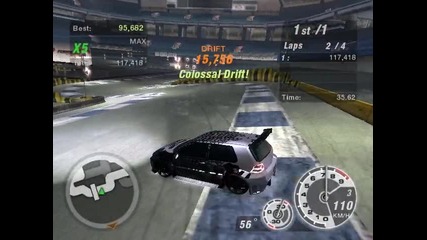 Nfs Underground 2 - Stadium Drift 3 500, 000 points 