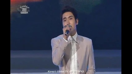 (бг превод) Super Junior M - Blue Tomorrow Chinese ver live Korea-taiwan Friendship Concert 2011]