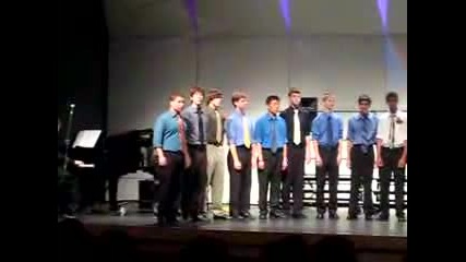 Reservoir High School Men Vocal Ensemble - Carrickfergus