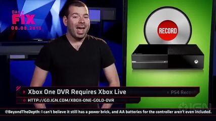 Ign Daily Fix - 8.8.2013 - Xbox One & Playstation 4 Recording Battle