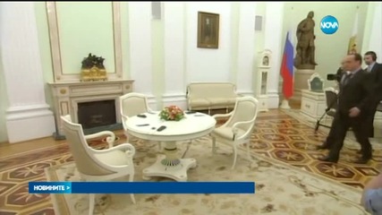 Меркел и Оланд си тръгнаха от Москва без изявления