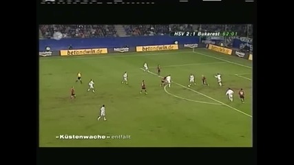 2006 Sv Hamburg (germany) 3-rapid Bucharest (romania) 1