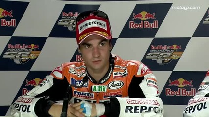 Dani Pedrosa interview after the Indianapolis Gp
