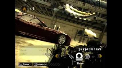 need for speed most wanted tunning Chevy Corvette