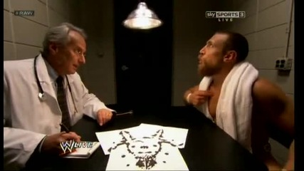 wwe Raw 30.07.12 доктора тества Daniel bryan тест (номер 2)