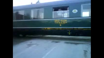 царския влак от гюешево за кюстендил.жп прелез долно село