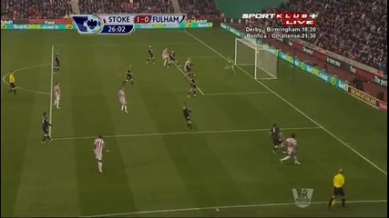 Stoke City vs Fulham 1-0
