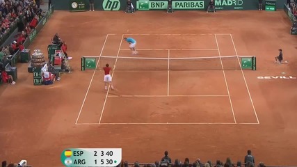 Nadal vs Del Potro - Davis Cup Final 2011