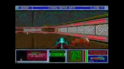 Blake Stone Planet Strike Area 24 Cyborg Repair Bays (secret Area 4) (4 4) (for Windows 95)