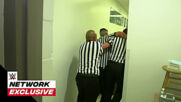 Referee Eddie Orengo gets assistance following attack by Charlotte Flair: WWE Network Exclusive, April 19, 2021