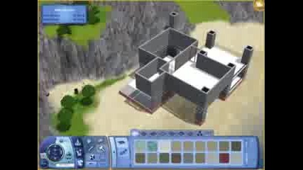 The Sims 3 - Строене на къща на плажа [част 1]