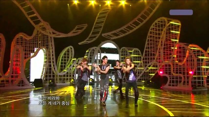 *hq* Shinee - Lucifer @ Music Core [28.08.10]