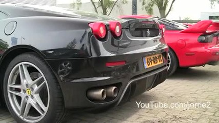 Black Ferrari F430 Sound!! Revs + acceleration!! - 1080p Hd 