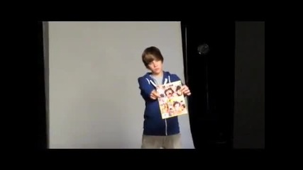 Justin Bieber Dances With Popstar [hq]