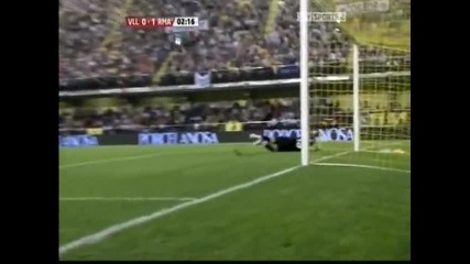 Гол на Кристиано Роналдо срещу Виляреал