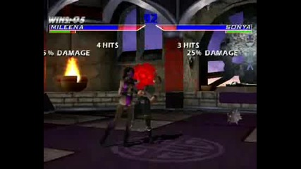 Mortal Kombat 4 Gold: Превъртане с Милена на много висока трудност