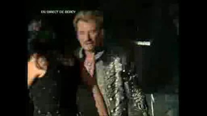 Johnny Hallyday et Laura Pausini La Loi du Silence