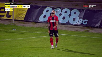 Goal by Lokomotiv Sofia