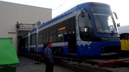 Трамвай Pesa 71-414k за Киев