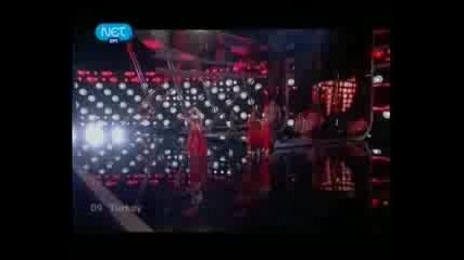 Eurovision 2009 Turkey - Hadise - Dum Tek Tek [final - Hq]