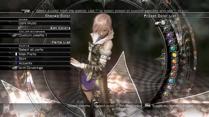 Lighting Returns Final Fantasy Xiii - Customization