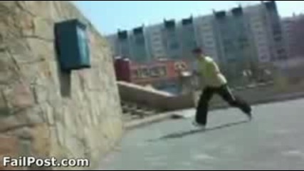 Parkour Fail