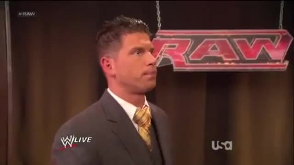 Интервюто с Brock Lesnar След Кървавият Бой с John Cena - Wwe Raw 09.04.2012