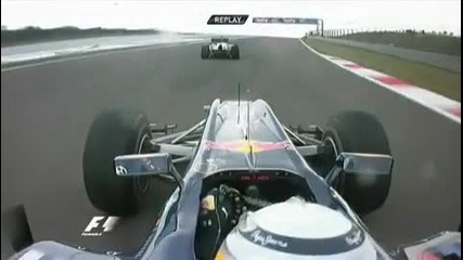 Катастрофата между Фетел и Уебър F1 2010 Turkey Gp 