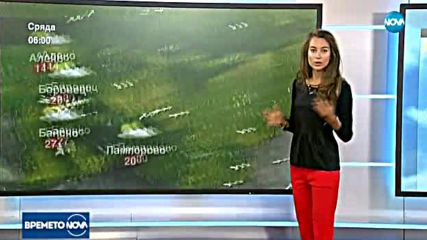 Прогноза за времето (13.08.2017 - обедна емисия)