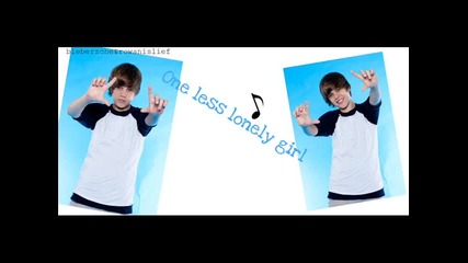 Justin Bieber - One Less Lonely Girl [hq studio version!]