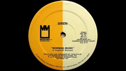 Siren - Morning music 1979 [classic disco]