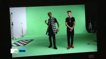 Зад кулисите на снимачната площадка към видеота на Wait for a minute - Justin Bieber ft Tyga