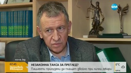 Незаконна такса за преглед?