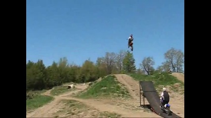 Freestyle Jumps with Motocross 
